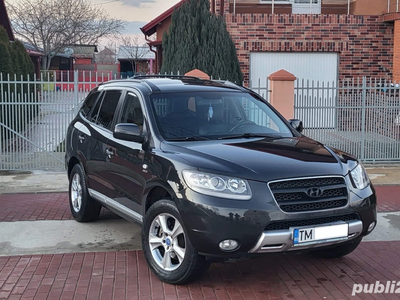 Hyundai santa fe 2.2 crdi an 2007 150 cp 4x4 la buton 2wd 4wd auto lock toate actele la zi fiscal