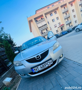 MAZDA 3 SEDAN, motor 1.6 benzină, consum mic motorizare fiabila