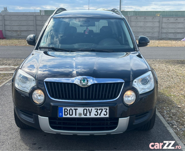 Skoda yeti, 2.0 TDI, 170 cp, tracțiune integrală 4x4, euro 5, an 2010