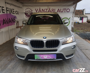 BMW X3 Luxury X-Drive/Trapa panoramica/Navi/Tapiserie piele cogniac