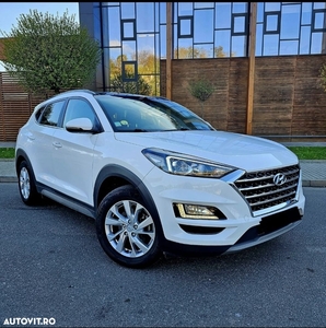 Hyundai Tucson blue 1.6 CRDi 2WD DCT Premium