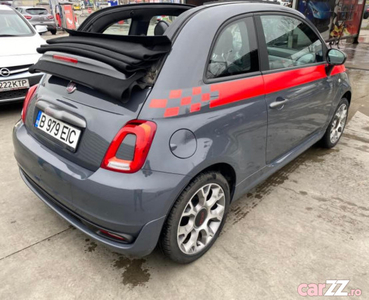 Fiat 500 Cabrio S 1.2i 2018 Man. 5+1 Unic prop. Clima Piele