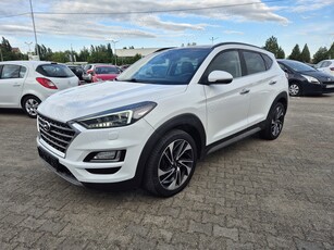 = HYUNDAI TUCSON Aut. 4x4 1.6 Benz. Piele Xenon Led 2019 E6 = 17.990 e. =