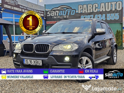 BMW X5 / 2007 / 3.0d / 235 CP / GARANTIE 12 luni / RATE fara avans