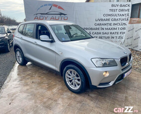 BMW X3 . 2,0 Diesel . 184 Cp - X Drive ( 4X4 ) - Cutie Manuala