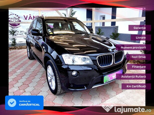 Bmw x3 x-drive luxury black facelift / dubluclimatronic / navigatie