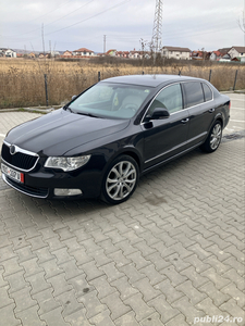 Skoda superb 2.0 tdi carte service tuv cu km accept test