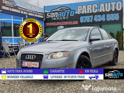 Audi A4 / 2005 / 1.9 TDI / 115 CP / GARANTIE 12 luni / RATE fara avans