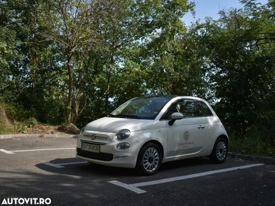 Fiat 500 1.2 LOUNGE benzina culoare elegantă alb Gelato