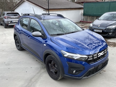 Dacia Sandero Stepway * GPL * 2023 * 8000 km * Avariat Lovit * Chiajna