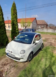 Fiat 500 Twinair Panoramic 0,9cc, benzina, 86cp, proprietar, an 2011