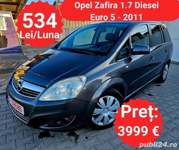 Opel Zafira 1.7 Cdti RATE de la 534 Lei pe Luna