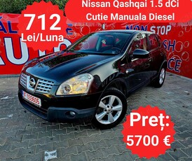 Nissan Qashqai 1.5 dCi Acenta - RATE de la 712 Lei pe Luna