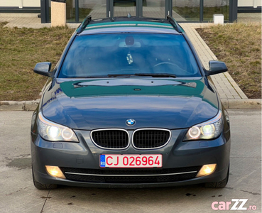 BMW 520d E61 177CP 2010 Euro 5 interior piele Seria 7 Xenon