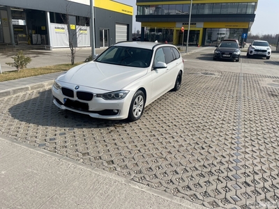 Vand BMW seria 3 - 318D, 2014, alb perlat, 230.000km