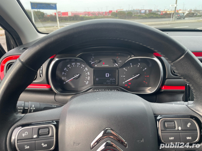 Vand Citroen C3 Shine 1.2, 2019, negru