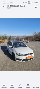 VW Golf VII 2016 R Line edition, 2.0 diesel, 150 HP, manual, alb perlat