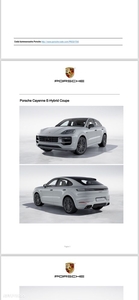 Porsche Cayenne Coupe E-Hybrid Tiptronic S