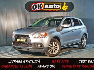 Mitsubishi ASX - 1.8 diesel - 2012 - euro 5 - garantie 12 luni - rate fixe cu avans 0%