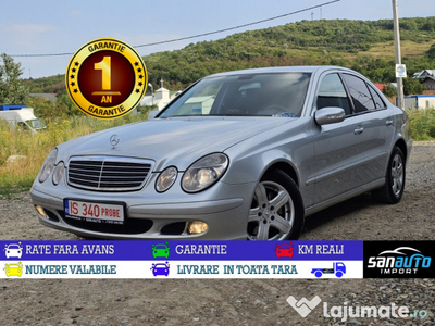 Mercedes E200 / 2005 / 2.2 CDI / 122 CP / GARANTIE 12 luni / RATE fixe