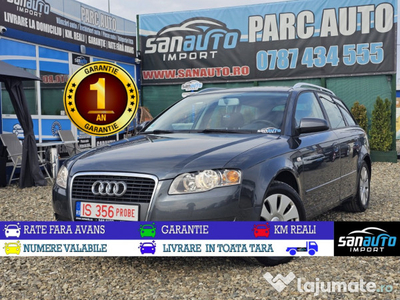 Audi A4 / 2007 / 2.0 TDI / 140 CP / GARANTIE 12 luni / RATE fara avans