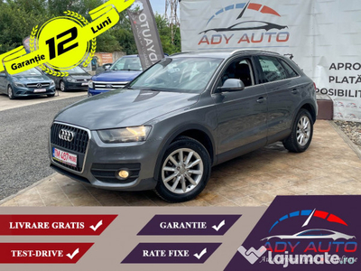 AUDI Q3 2,0TDI . Rate fixe . Garantie 12 luni . Buy back . Test drive