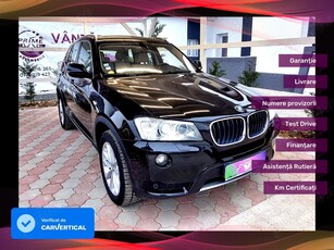 Bmw x3 x-drive luxury black facelift dubluclimatronic navigatie 4x4