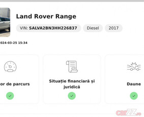 Land Rover Range Rover Evoque piele camera