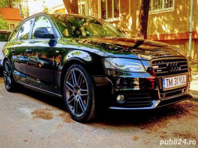Audi A4 B8 Quattro S-Line, versiune All Black