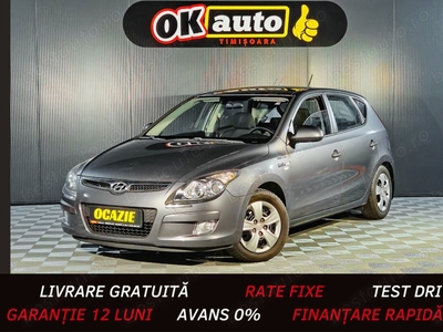 Hyundai i30 - 1.4benzina - 2010 - garantie 12 luni - rate fixe cu avans 0%