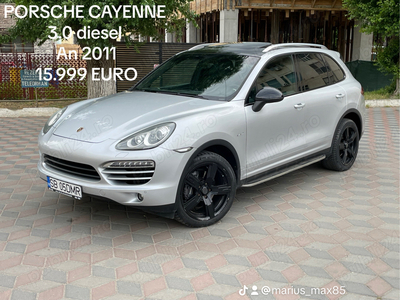 porsche cayenne 3.0 diesel 4x4 euro 5