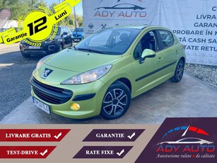 PEUGEOT 207 . 1,4 Diesel . Toate taxele la zi . Rate fixe . Garantie 12 luni . Buy back . Test drive