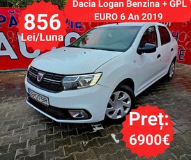 Dacia Logan 2019 1.0 Benzina + GPL - RATE de la 856 Lei pe Luna