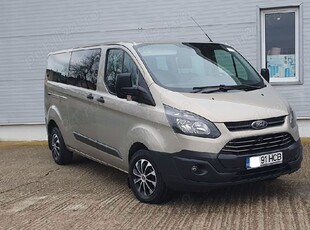 Ford Tranzit Coustom 2.2TDCI An 2014 Extra Lung 8+1 locuri unic proprietar acte la zi fiscal pe loc