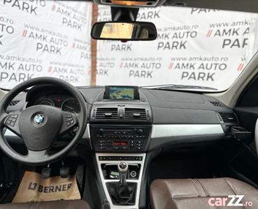 BMW X3 2007 2.0 diesel 4x4-Posibilitate RATE avans 0-Piele coniac-Navi