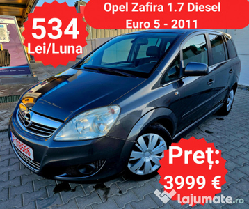 Opel Zafira 1.7 Cdti RATE