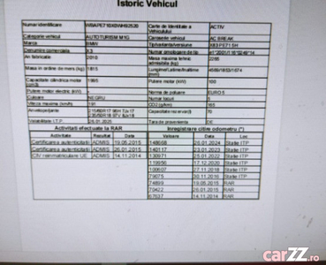 Bmw x3 4x4 - 2010 - euro 5 - 2000 diesel