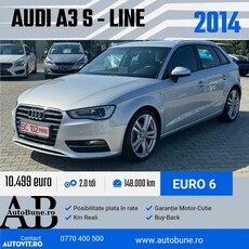 Audi A3 1.2 TFSI Sportback S line Sportpaket