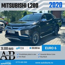 Mitsubishi L200 Pick Up 4x4 S&S Double Cab Intro Edition