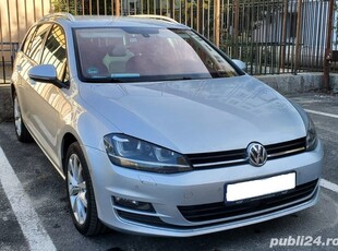 Volkswagen Golf 2.0 TDI DSG BMT Highline 150cp Dinaudio si ACC