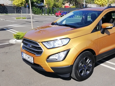 Ford EcoSport 2019, 63.000km, primul proprietar cumparata RO