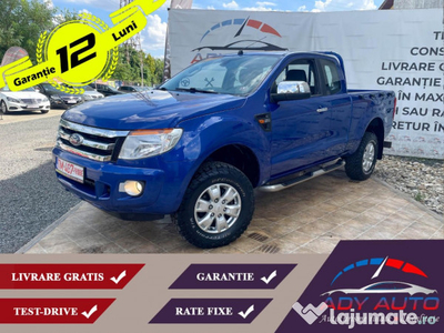 FORD RANGER XLT ( 4X4 la Buton ) 2,2 Diesel . Cabina dubla . 4 usi