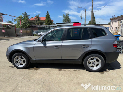 BMW X3 motor de 2 litri gri metalizat