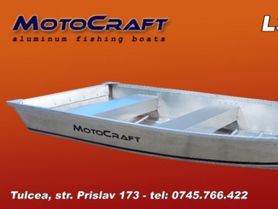 Ambarcatiune de pescuit din aluminiu MotoCraft L390