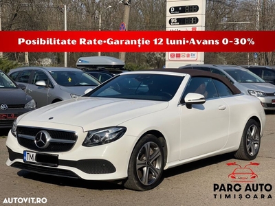 Mercedes-Benz E 350 D 4Matic Cabrio 9G-TRONIC Avantgarde