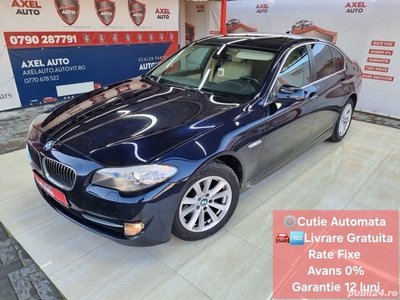 Bmw 520D F10, An 2010, Motor 2.0Diesel, Cutie Automata, Rate Fixe, Avans 0% Livrare Gratuita