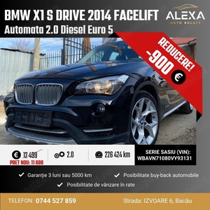 Bmw X1 SDrive 2014 Facelift Automata 2.0 Diesel Euro 5