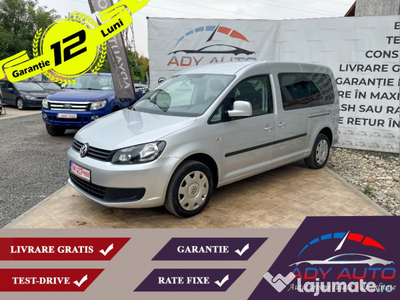 Vw Caddy MAXI 7 Locuri. Rate fixe .Garantie 12 luni . Buy back.Test