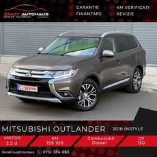 Mitsubishi Outlander 2.2 Litre DI-D AWD Instyle Aut.