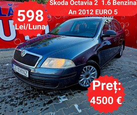 Skoda Octavia 1.6 - RATE de la 598 Lei pe Luna